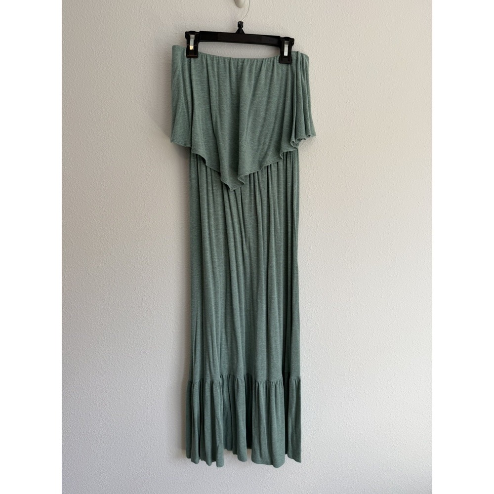 Rolla Coster Dress Womens Small Mint Green Strapless Midi Length Country Concert